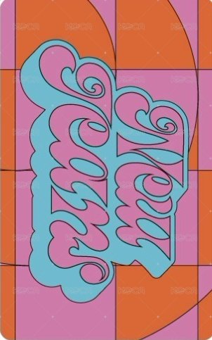 Get Up 日咖 團卡 特典卡  背面