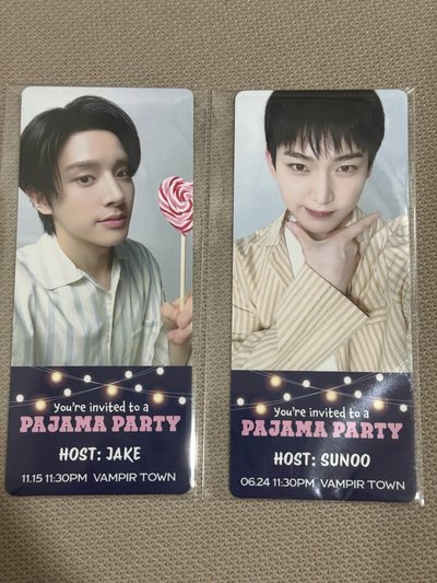 ENHYPEN WORLD 睡衣系列 滿額卡