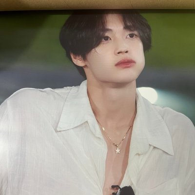 boss riize 小芒 大頭娃娃抽繩包+海報