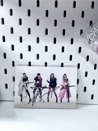 柚美網親簽明信片