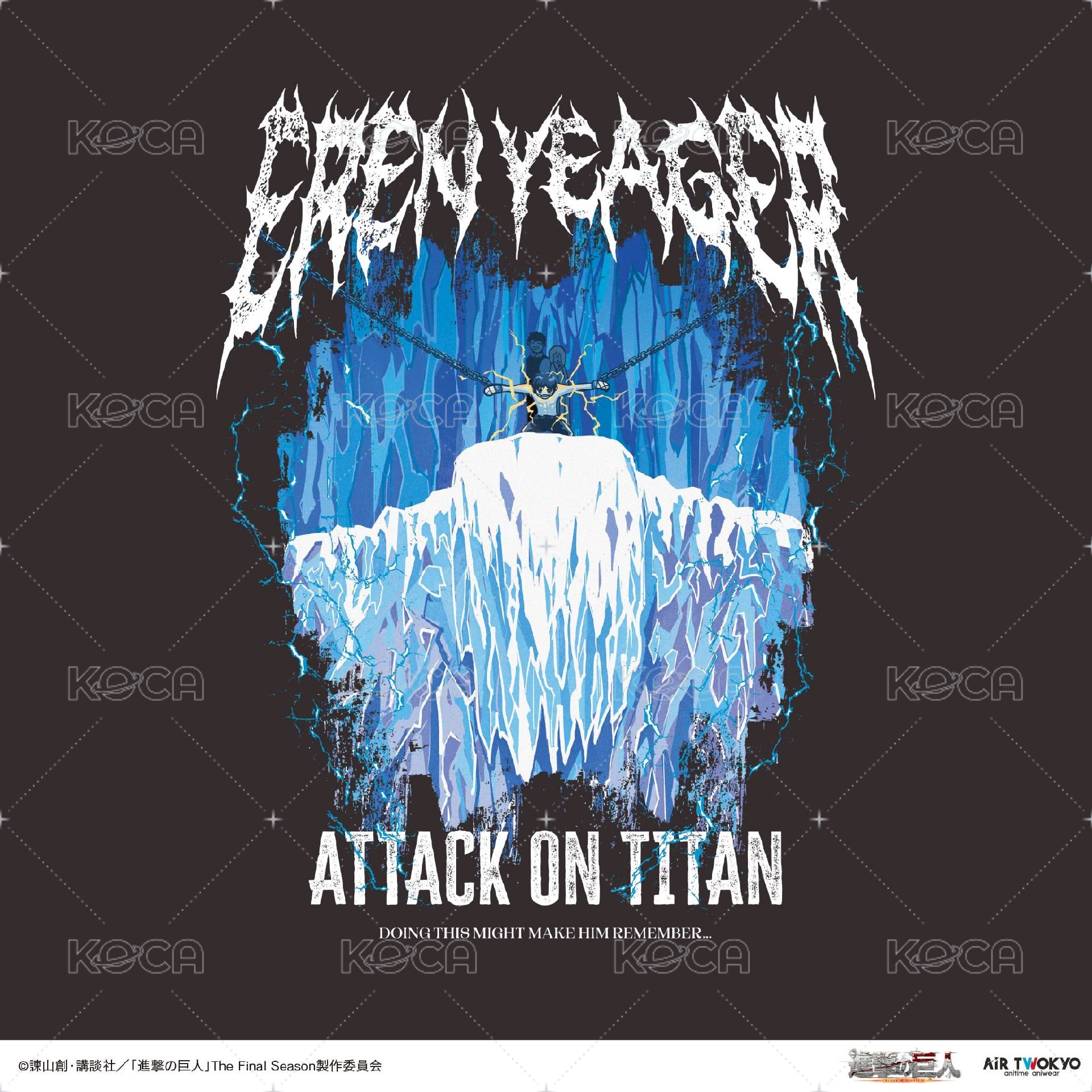 艾連「Sin」地下室鑰匙 短T