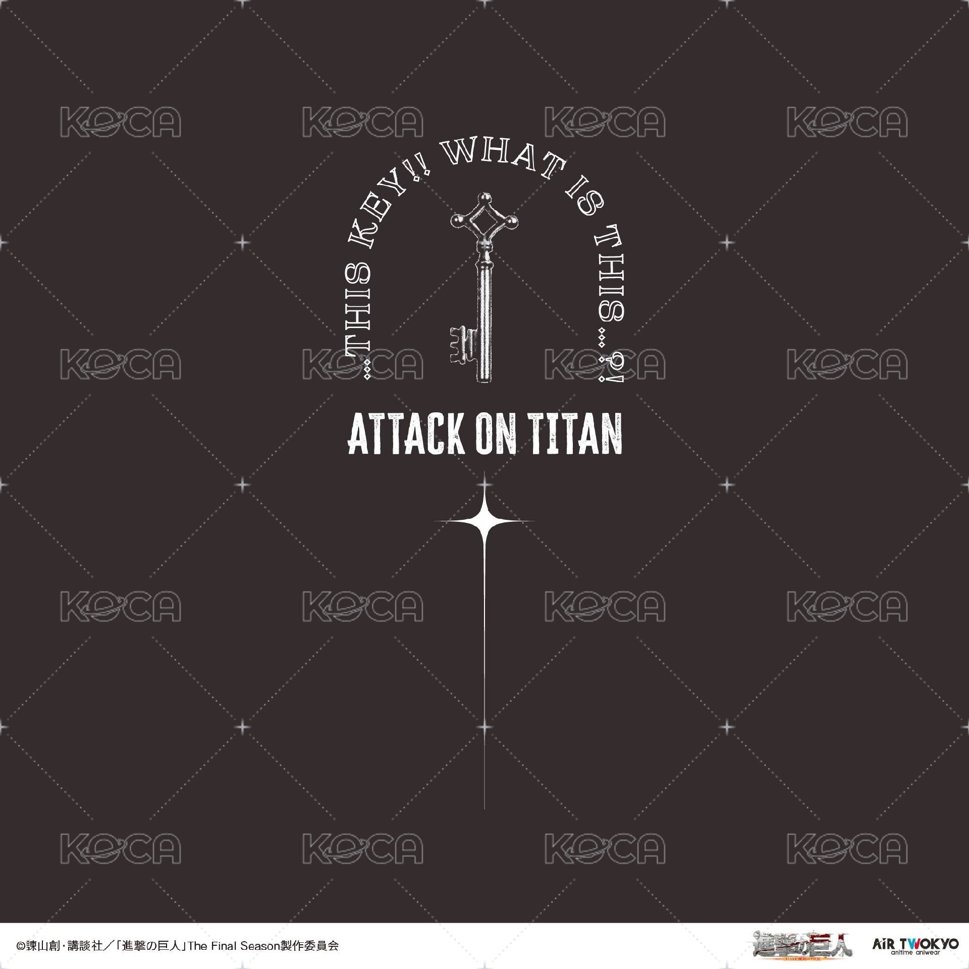 艾連「Sin」地下室鑰匙 短T