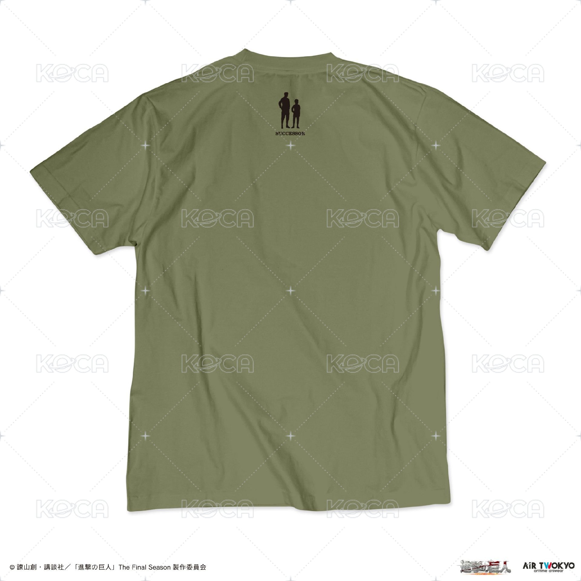 「下顎巨人的繼承者」短T