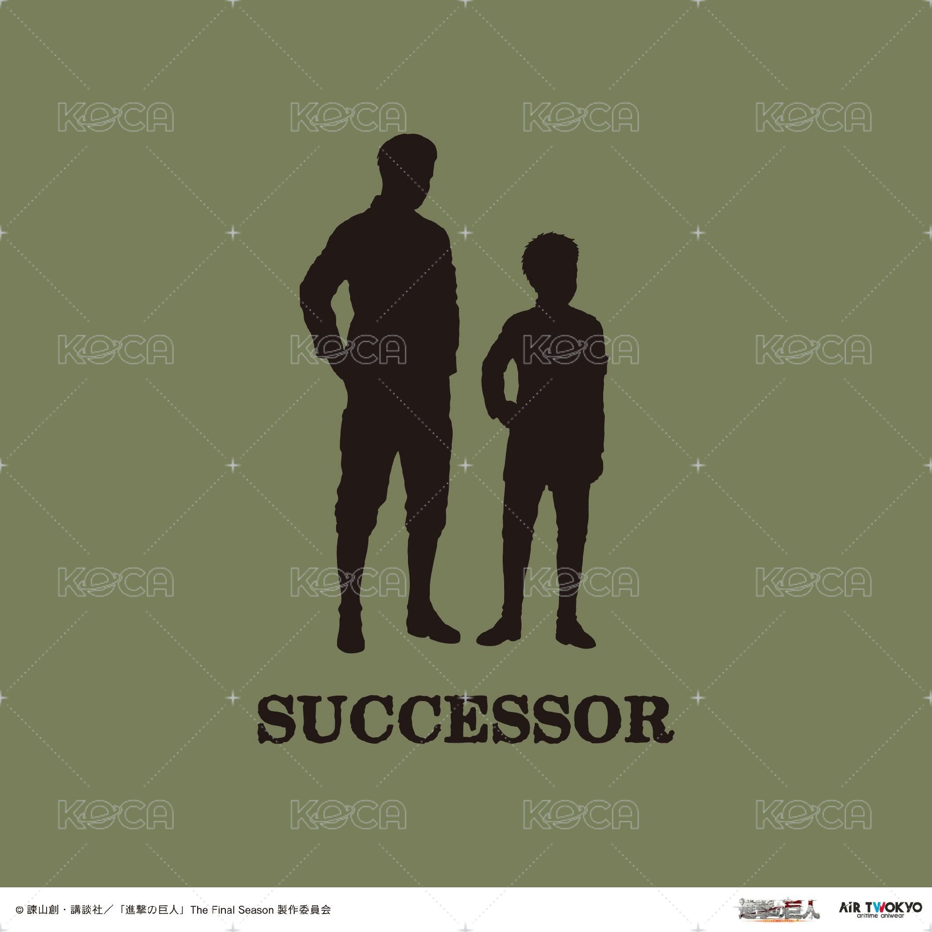 「下顎巨人的繼承者」短T