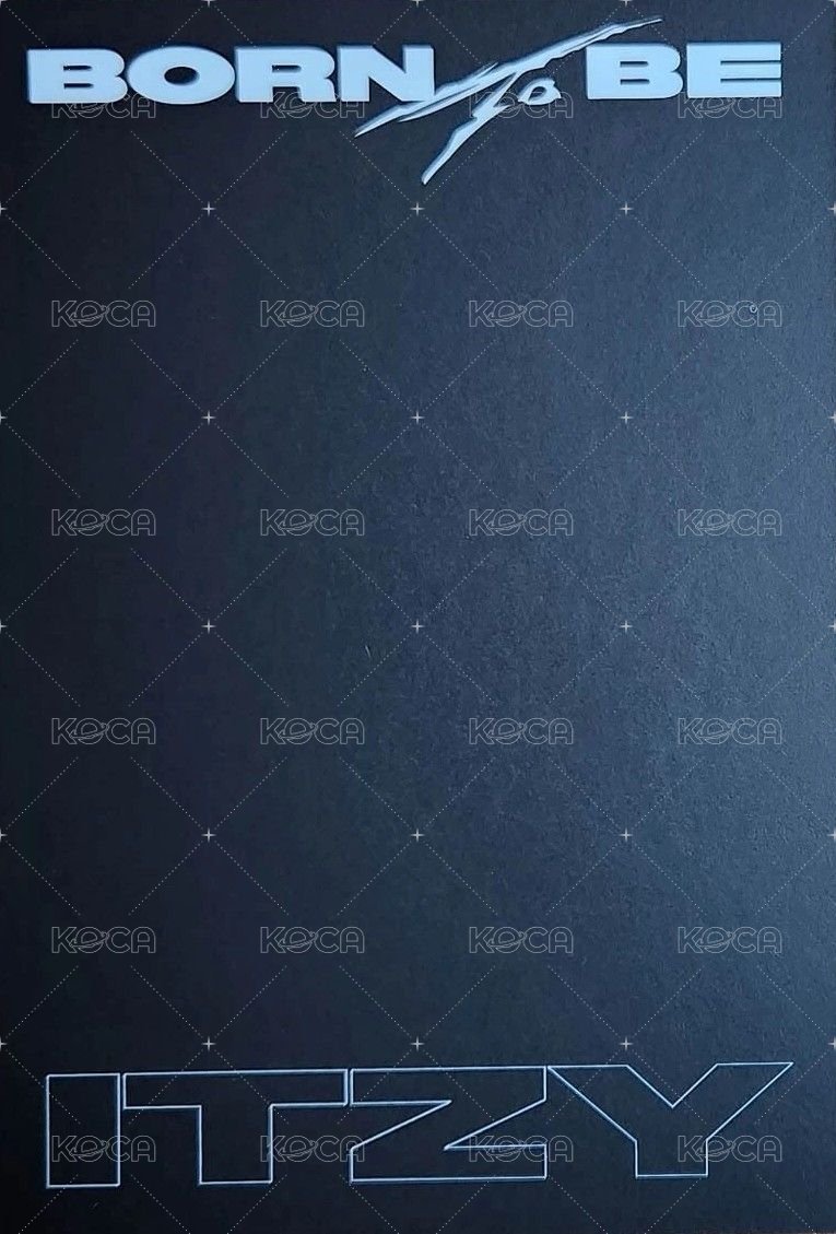 BORN TO BE 明信片  背面