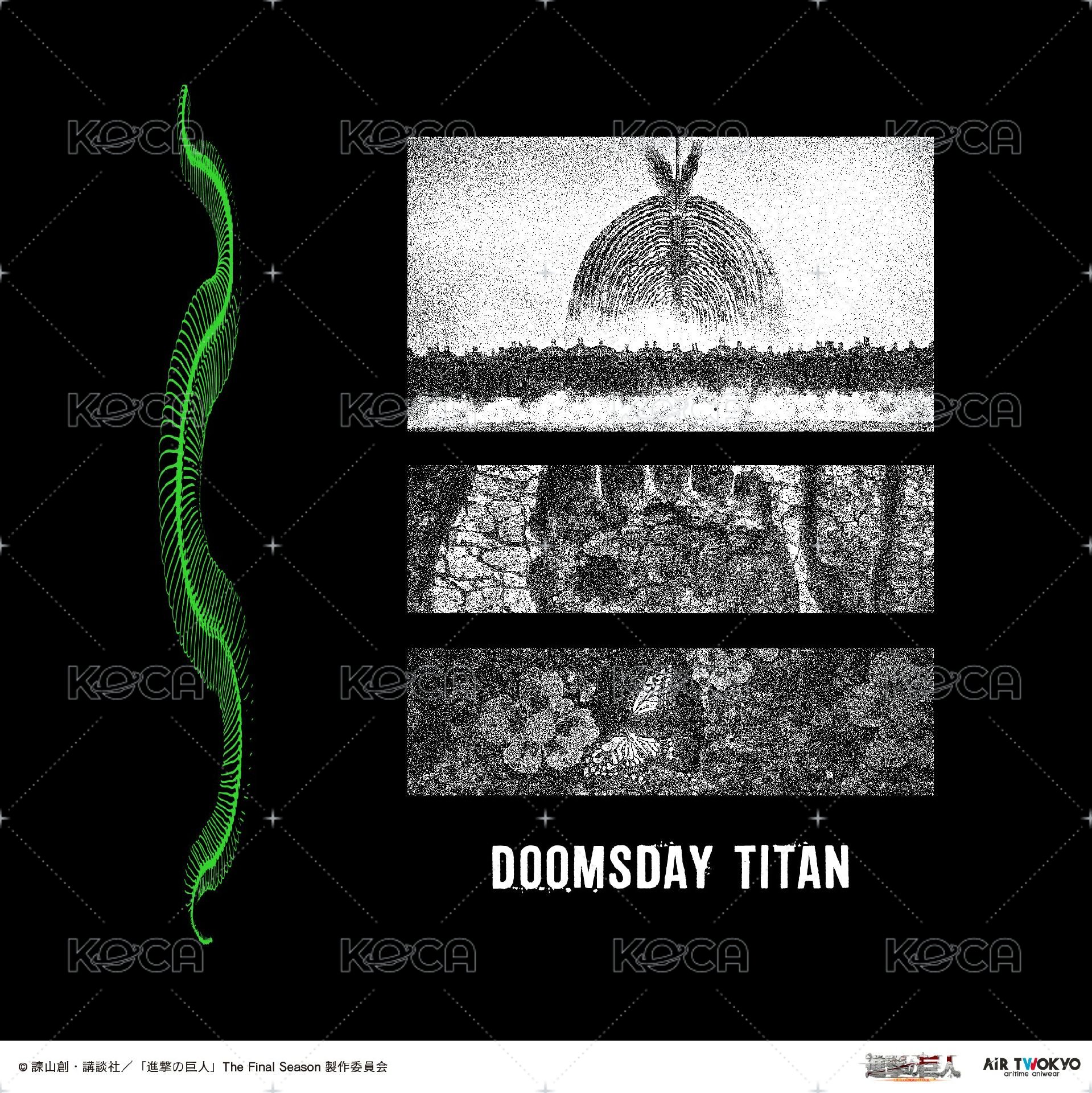 DOOMSDAY TITAN 短T