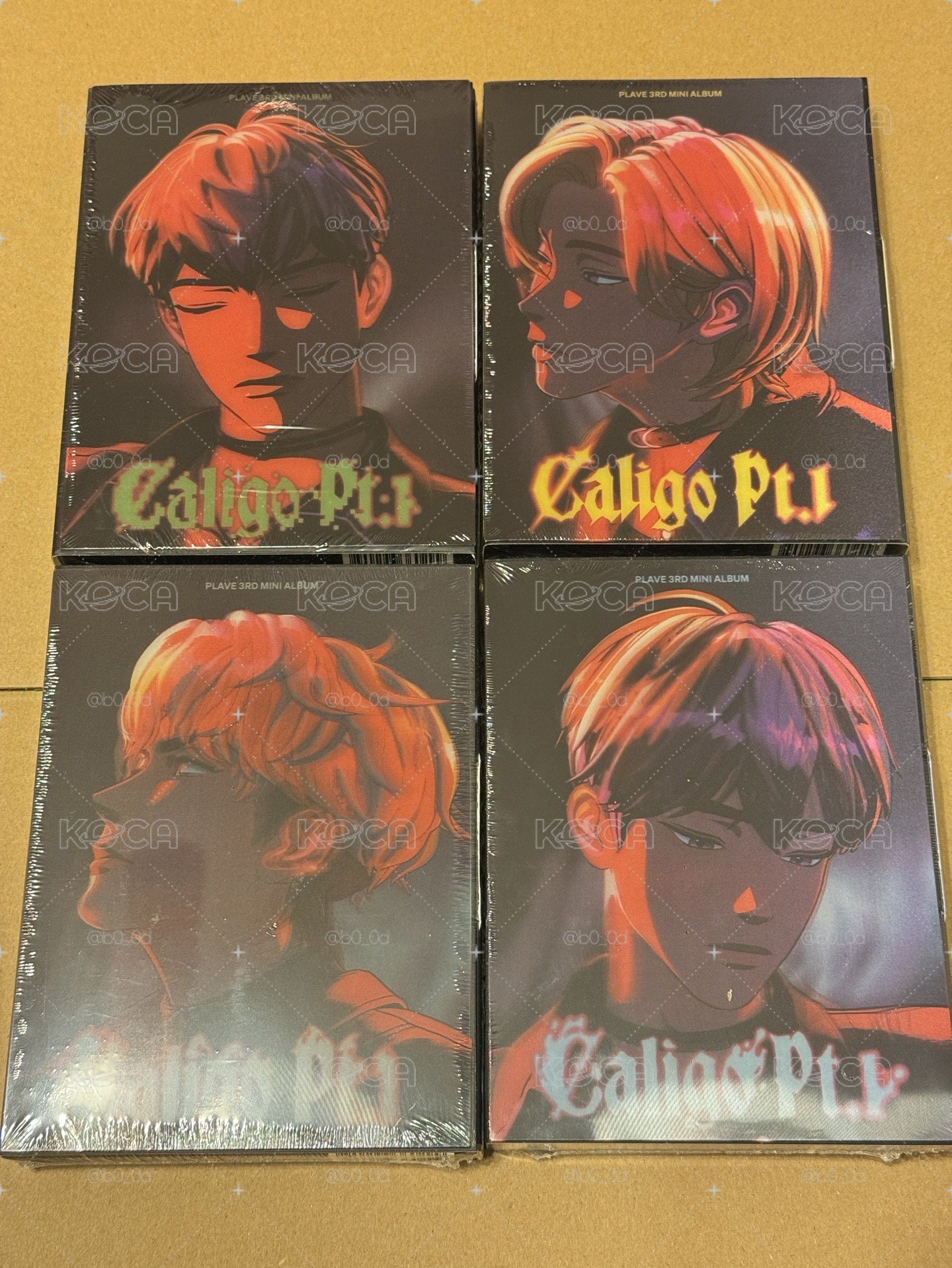 PLAVE 迷你三輯《Caligo Pt.1》全新未拆封專輯 Vanguard版 藝俊 諾亞 銀虎 河玟