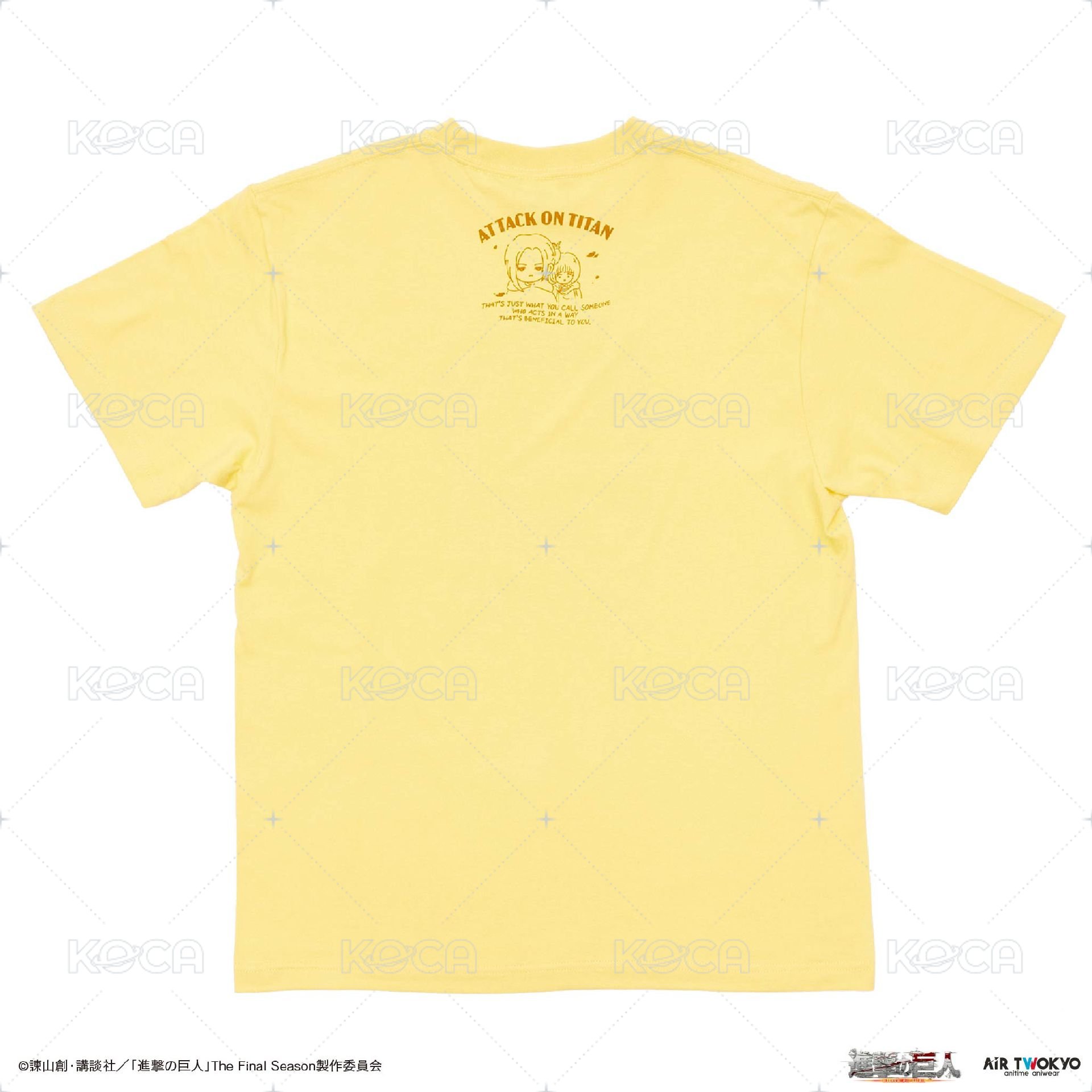 「阿爾敏與亞妮」短T