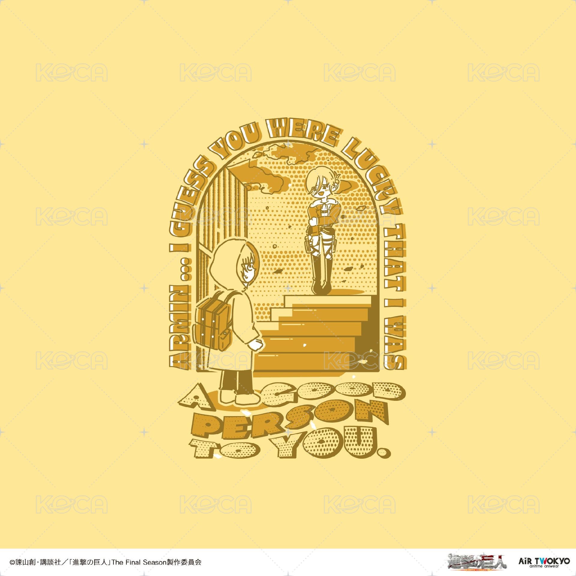 「阿爾敏與亞妮」短T