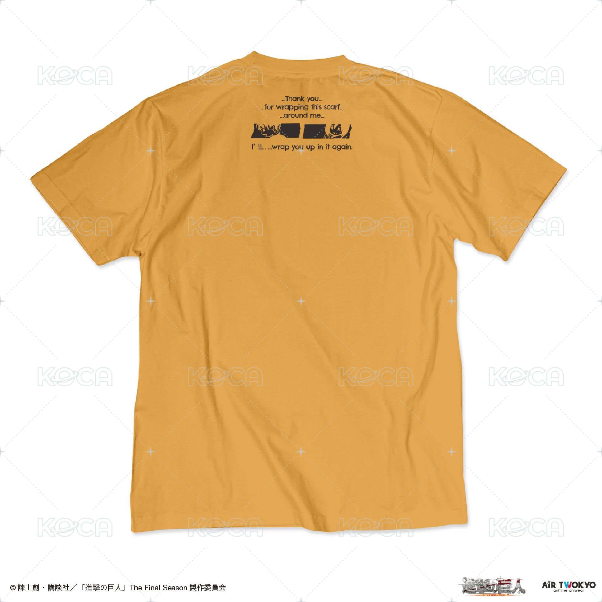 艾連保護米卡莎 短T