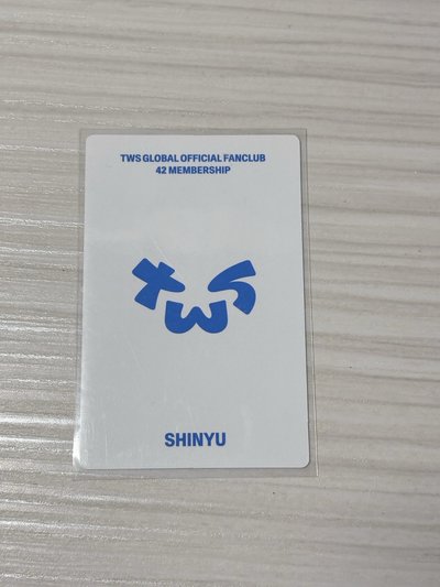 Tws 申惟 第一期會員禮 小卡