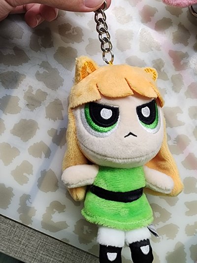 Haerin 貓 小女警吊飾娃！