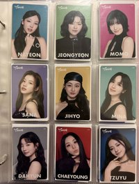 九人九色一套九張