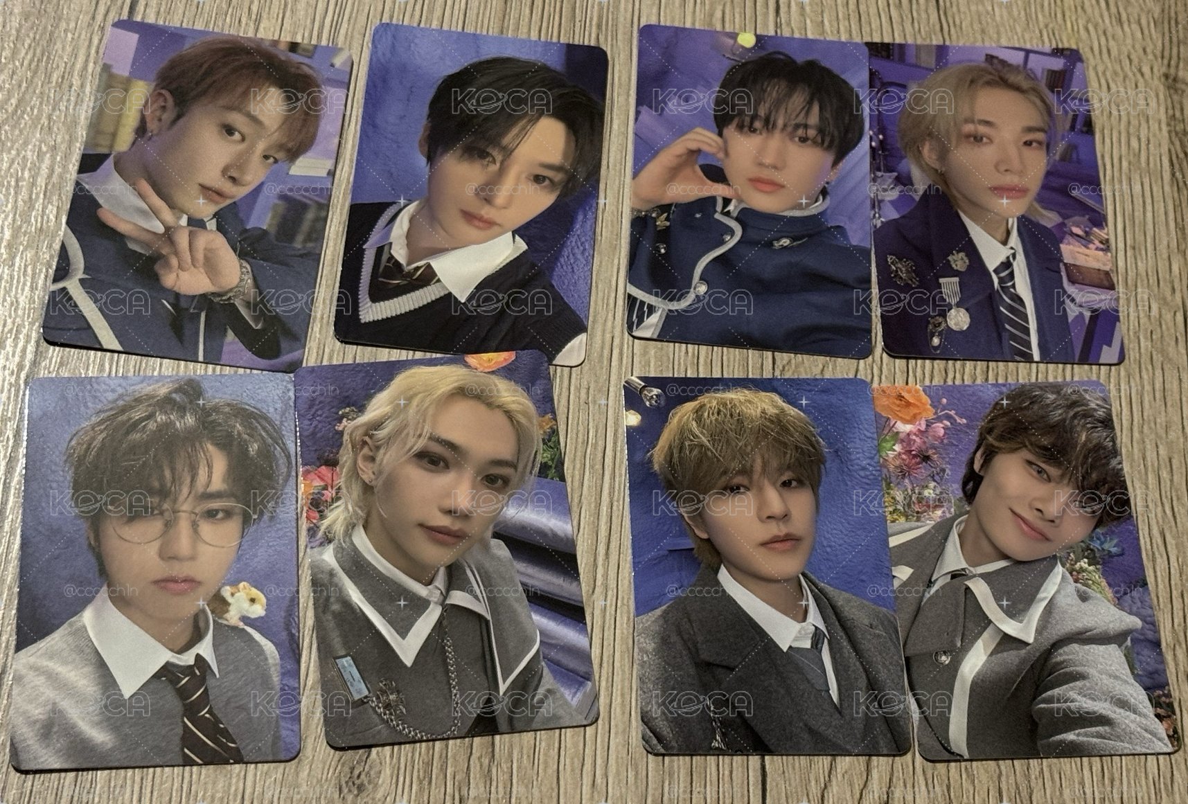 SKZ 4th FM 線上周邊滿額卡一套