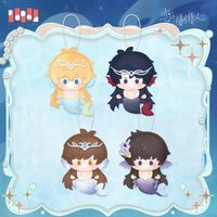 人魚卡 人魚型毛絨掛件