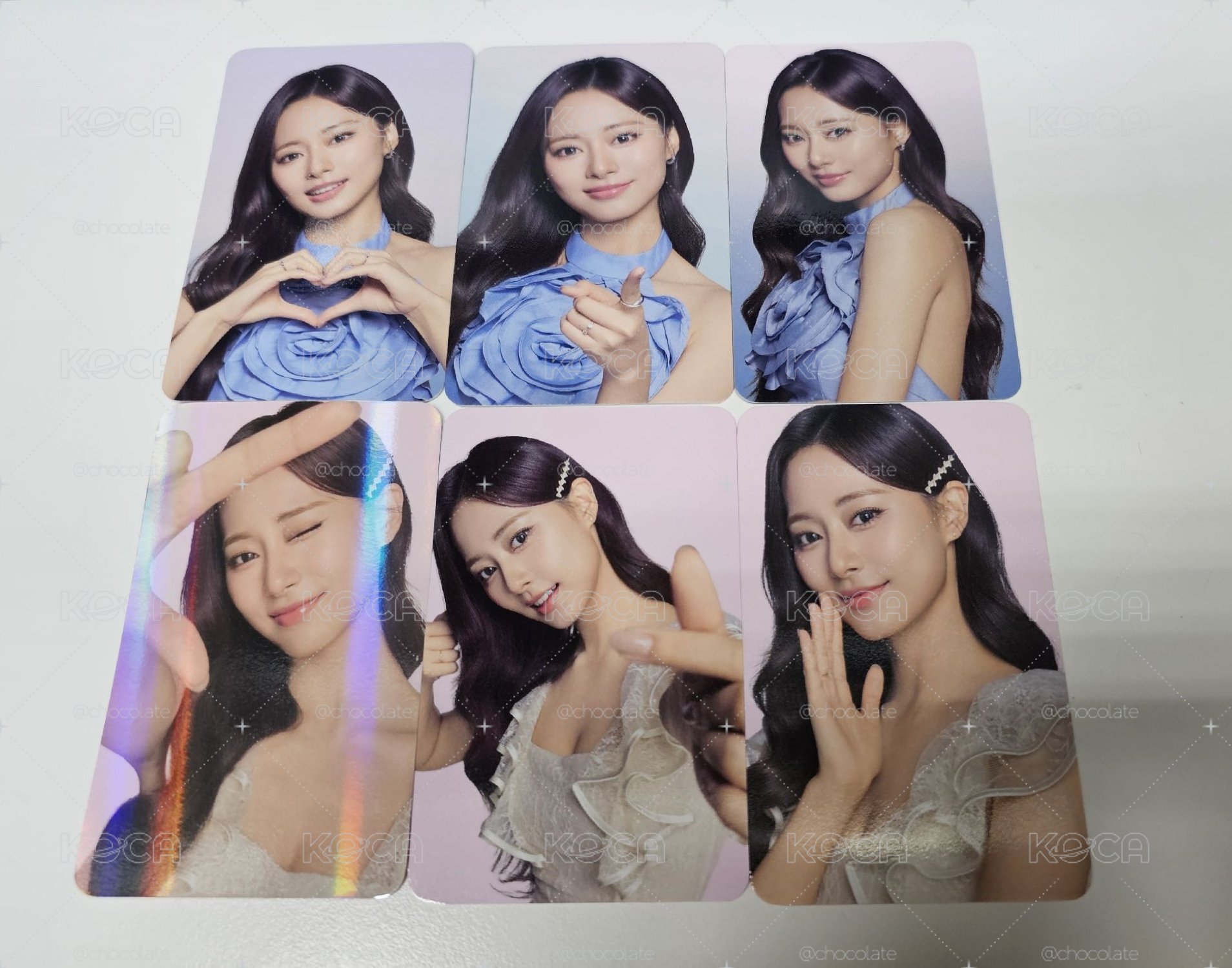 711子瑜代言小卡 一套