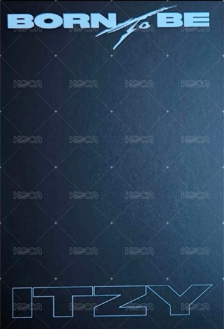 BORN TO BE 明信片  背面