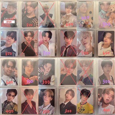 TXT然竣小卡1️⃣ 紅字需綁勿直接下單