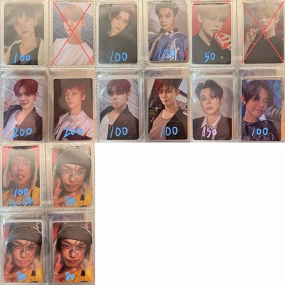 TXT然竣小卡2️⃣ 紅字需綁勿直接下單