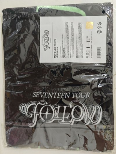 FOLLOW 日巡 毛巾 