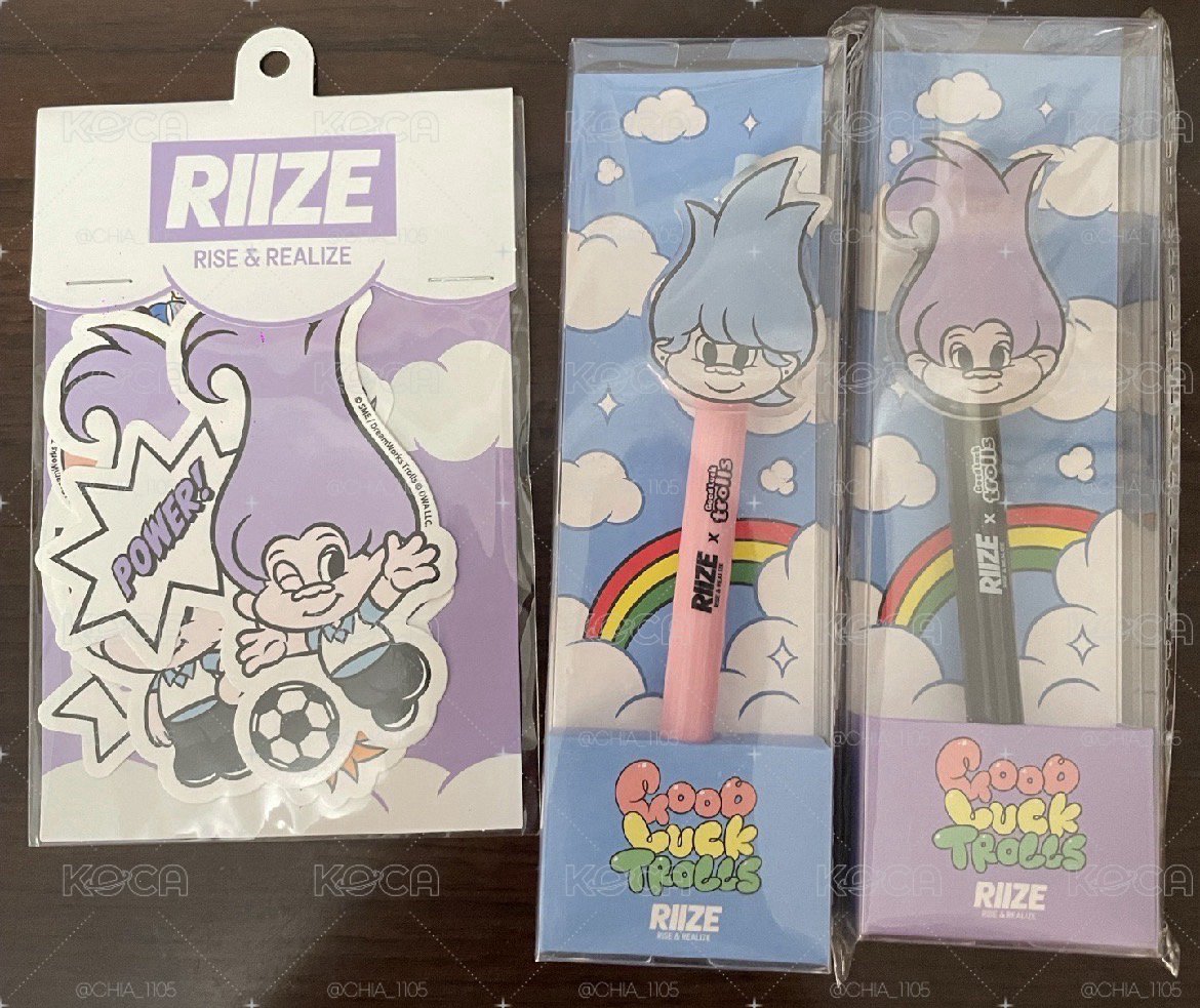 RIIZE 貼紙+筆