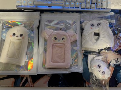 NMIXX 嫄手燈套 大頭吊飾娃 友卡套 薛卡套