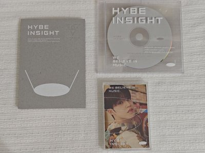 21’HYBE INSIGHT 盒裝小卡+明信片+貼紙組 