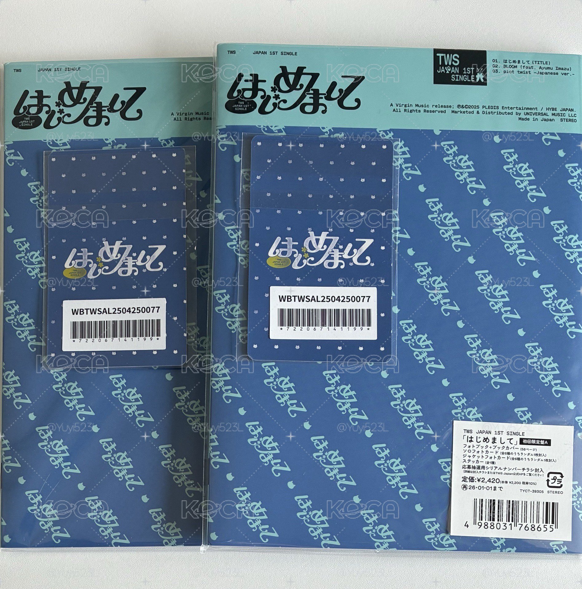 TWS 日專初回限定A盤 未拆專（含特典）