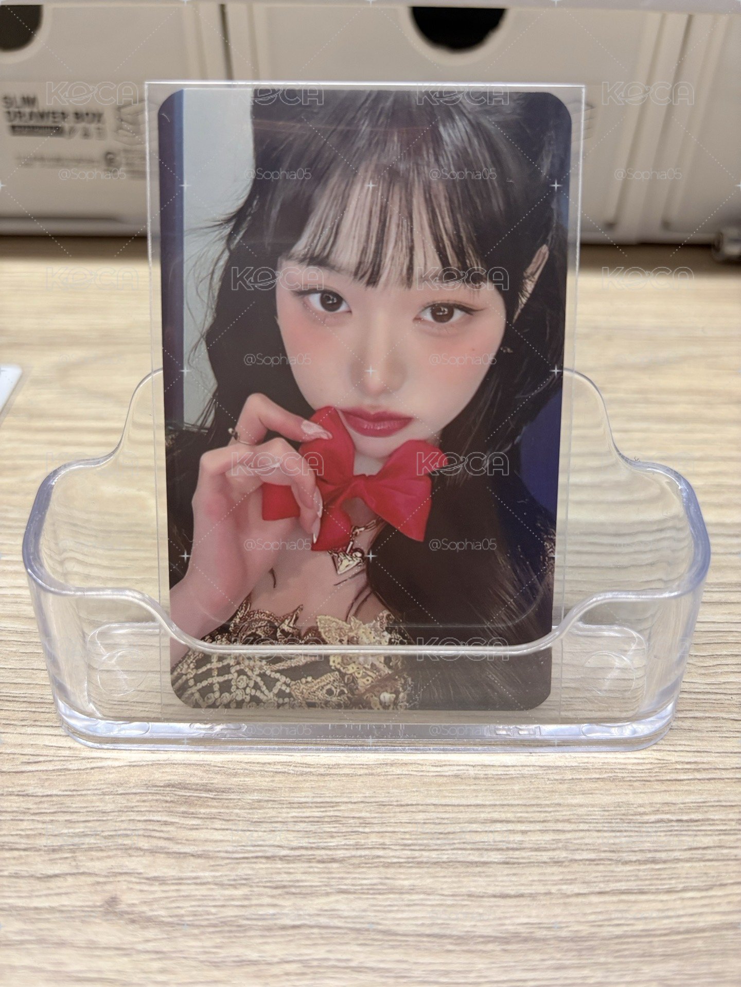 I'VE MINE sw 9.0 簽售卡 光州員（卡背有損）