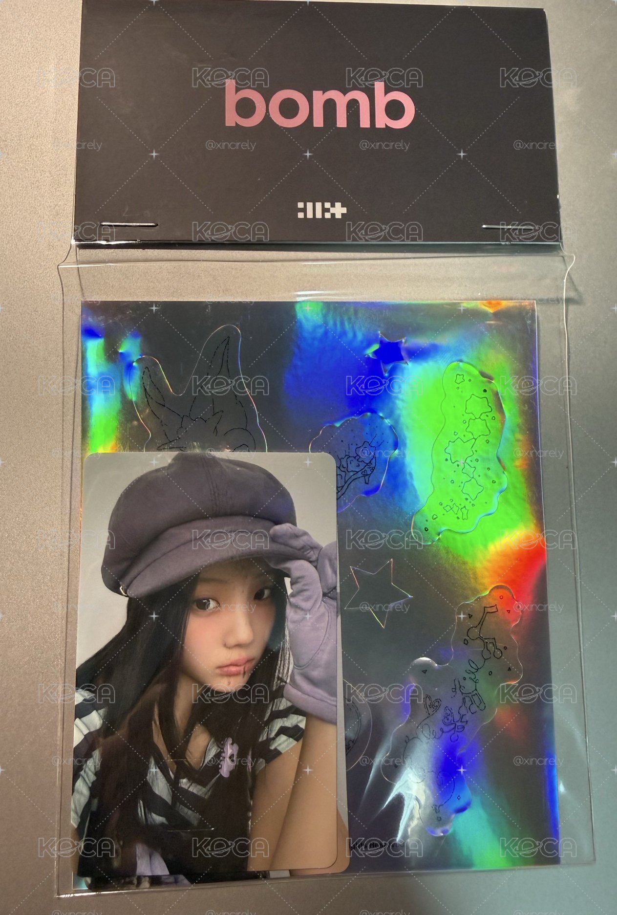 Bomb卡貼 wonhee