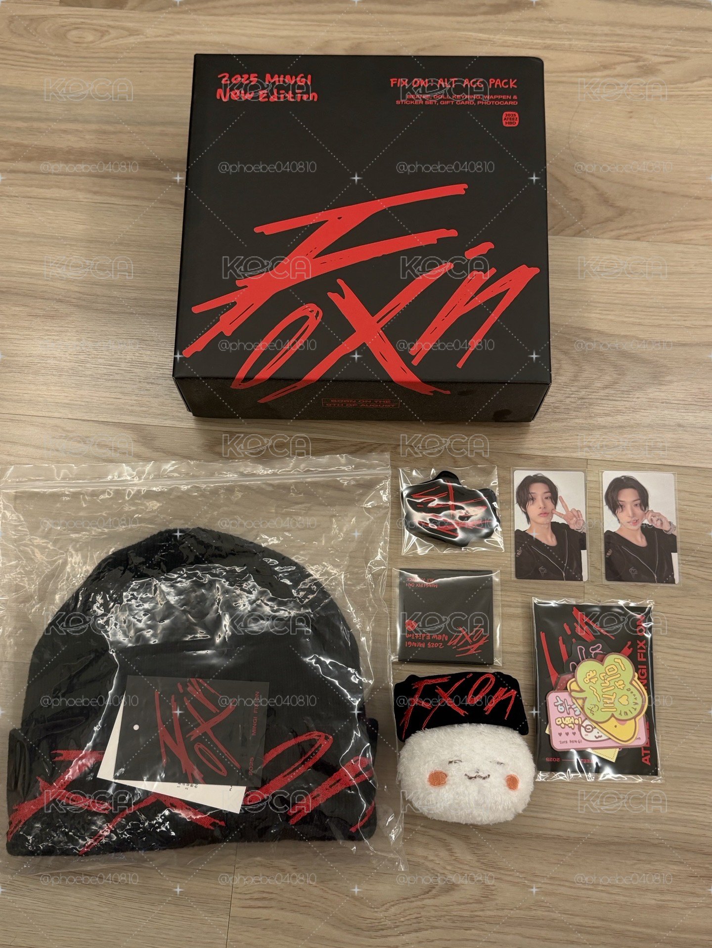 [MINGI FIX ON] 宋旼琦25年生日禮