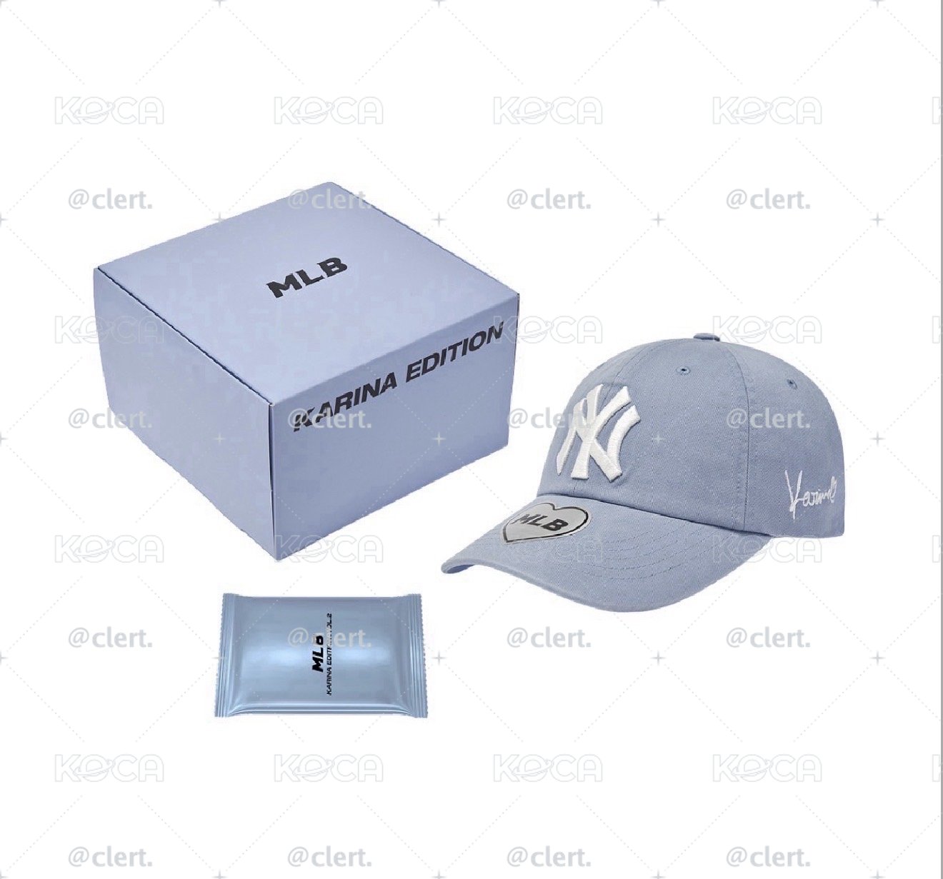 Karina x MLB2.0帽子