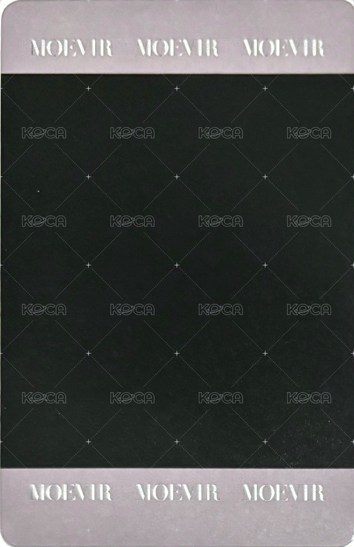 昕葳 A版 雜誌卡 印簽拍立得 背面