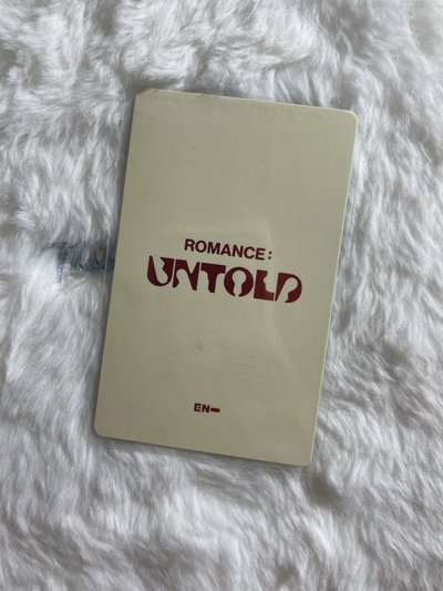 羲 正二 INCEPTIO黃版 專輯卡 隨機卡A Ver.