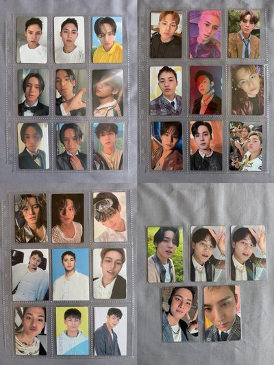 SEVENTEEN 專卡盤出（哲漢秀榮圓奎）