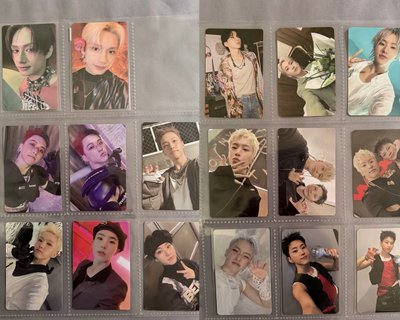 SEVENTEEN 專卡盤出（哲漢秀榮圓奎）