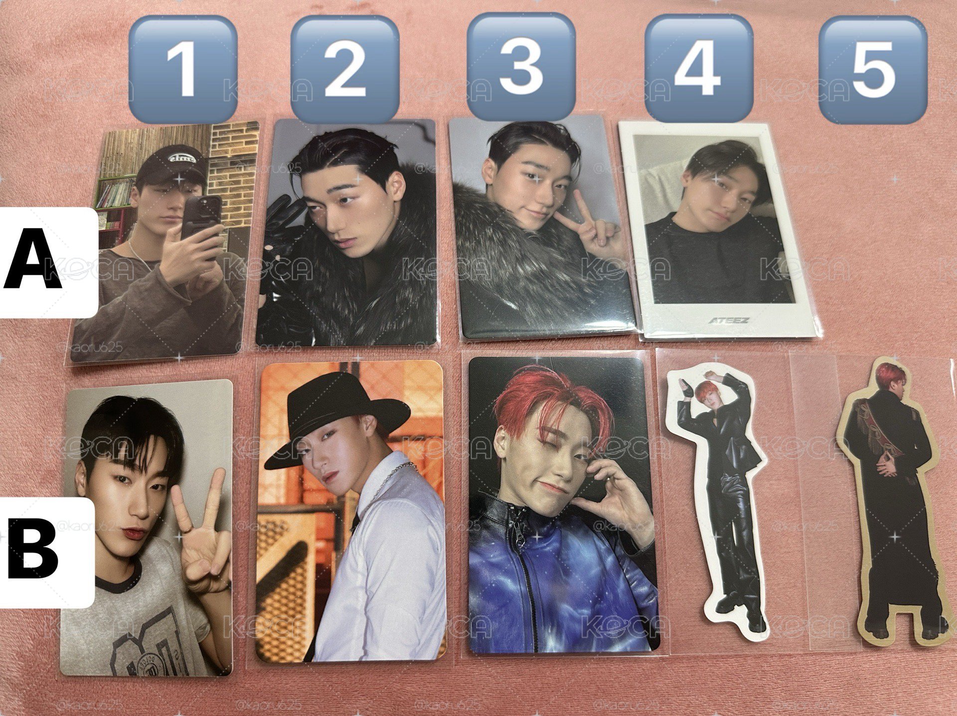 ATEEZ 傘尼🐱 專卡