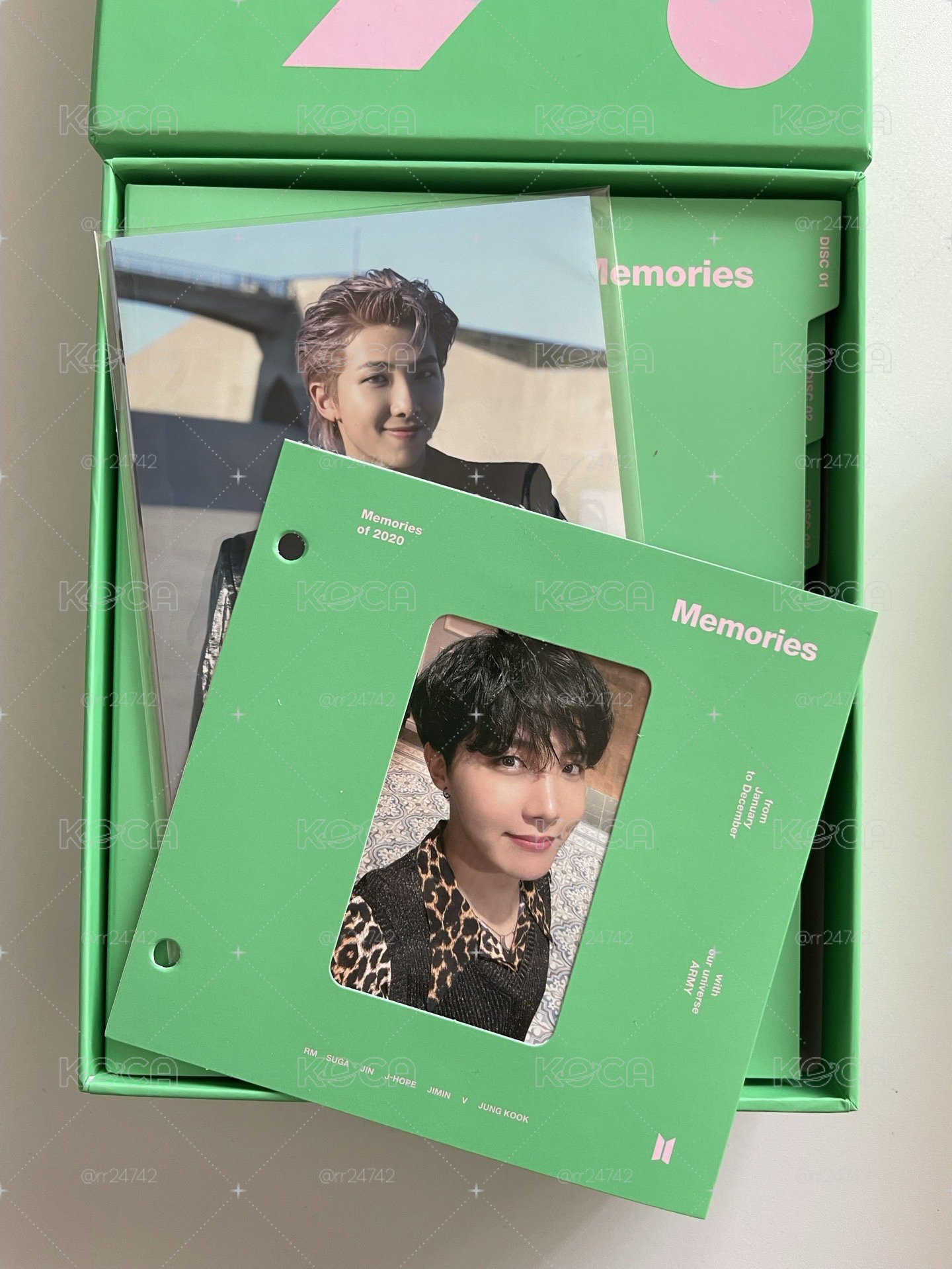 BTS 2020藍光回憶錄全專 號錫卡