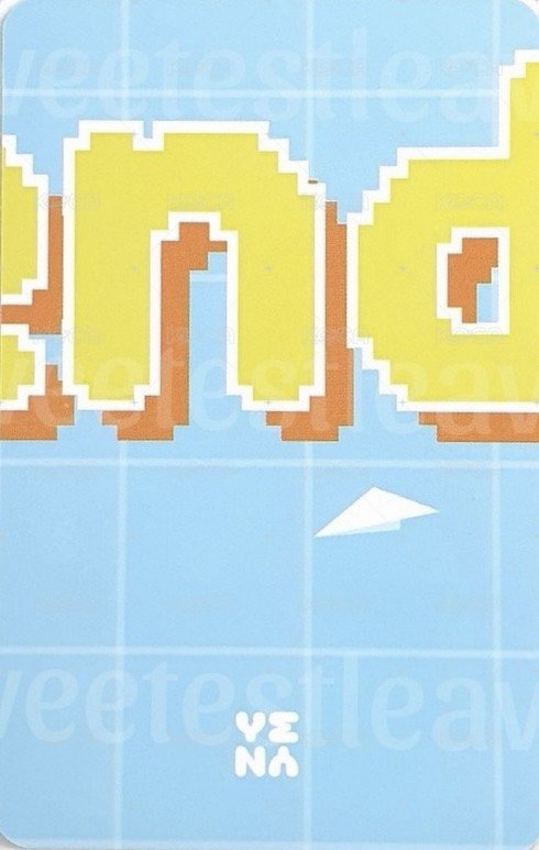 1st FM 隨機卡  背面