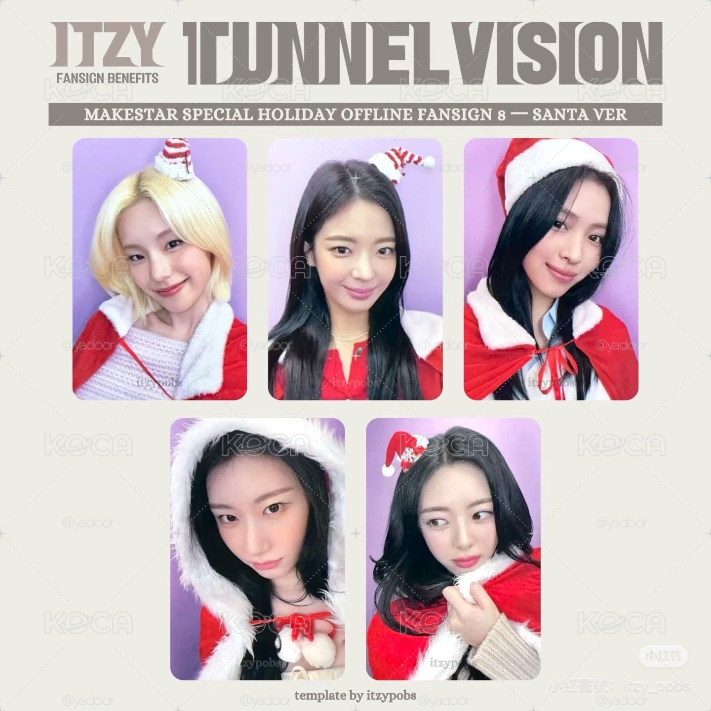 ITZY TUNNEL VISON MS8.0聖誕老人