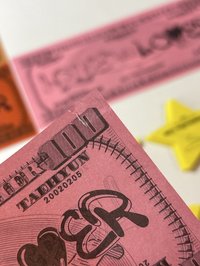 atm日巡粉鈔（右上小損）