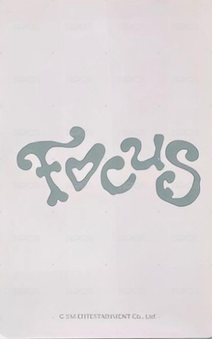 Focus am 2.0 簽售卡  背面