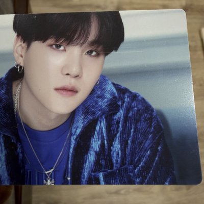 BE   豪華版 幸運卡 橫版 未公開 suga（廠損）