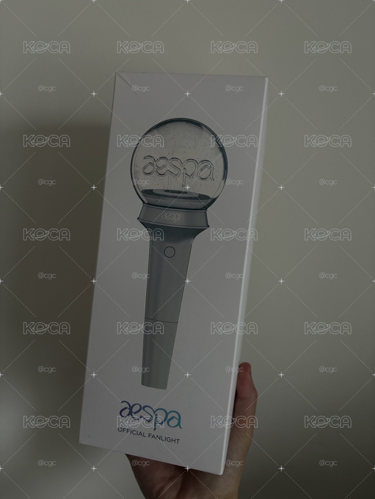 aespa 官方一代手燈 全新未拆