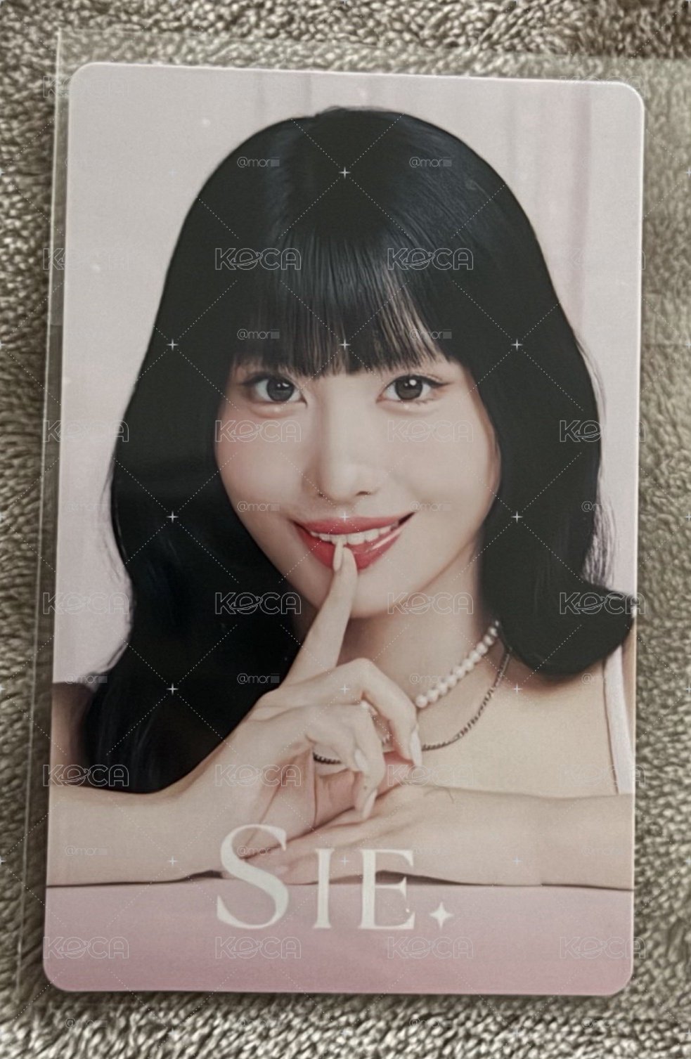 TWICE Momo SIE 代言卡