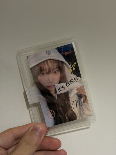 LE SSERAFIM EASY 環球1.0 抽選卡 整套