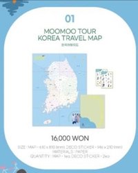 Best friend, Best travel! 'MOOMOO TOUR' 海報 KOREA TRAVEL MAP