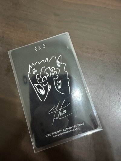 現貨 exo reverxe chanyeol 燦烈 小芒 特典小卡 C