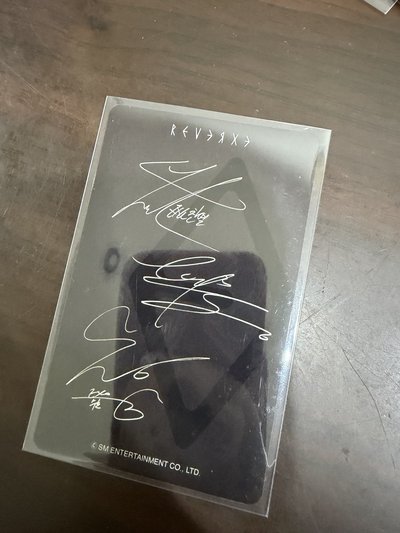 現貨 exo reverxe 小芒 特典小卡 D 團卡 