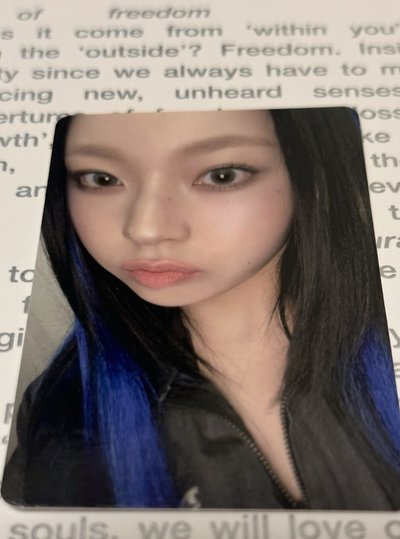 NMIXX 極光寫真 jyp 特典卡 圭珍